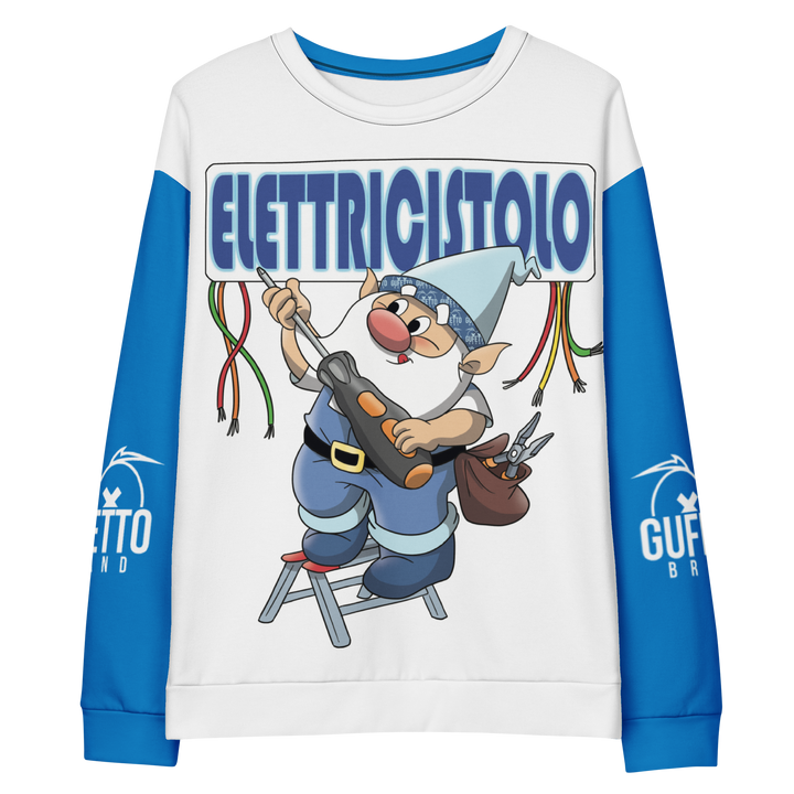 Felpa unisex Uomo/Donna ELETTRICISTOLO - Gufetto Brand 