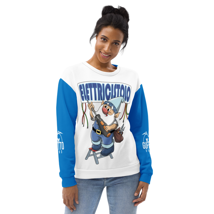 Felpa unisex Uomo/Donna ELETTRICISTOLO - Gufetto Brand 