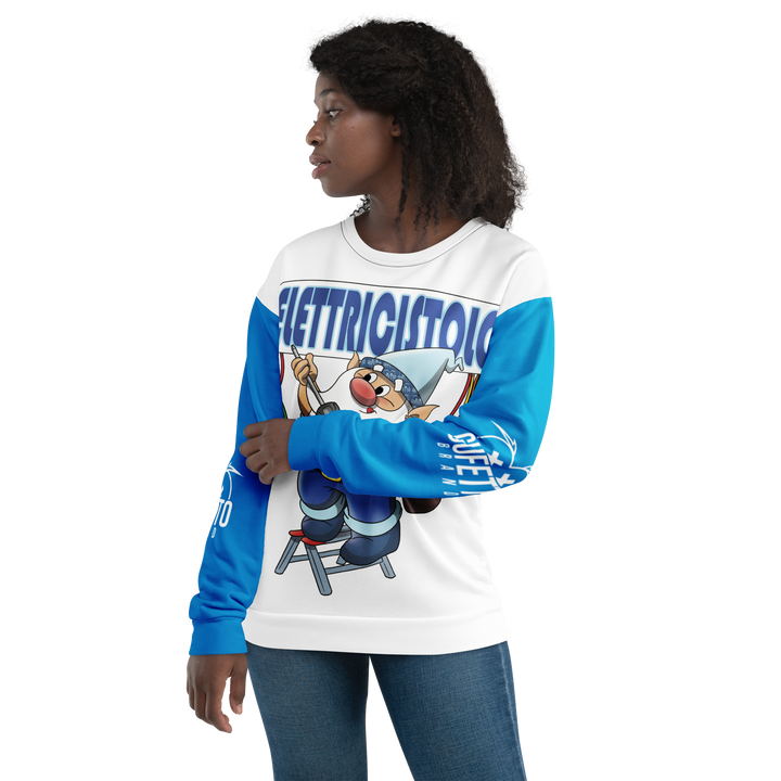 Felpa unisex Uomo/Donna ELETTRICISTOLO - Gufetto Brand 