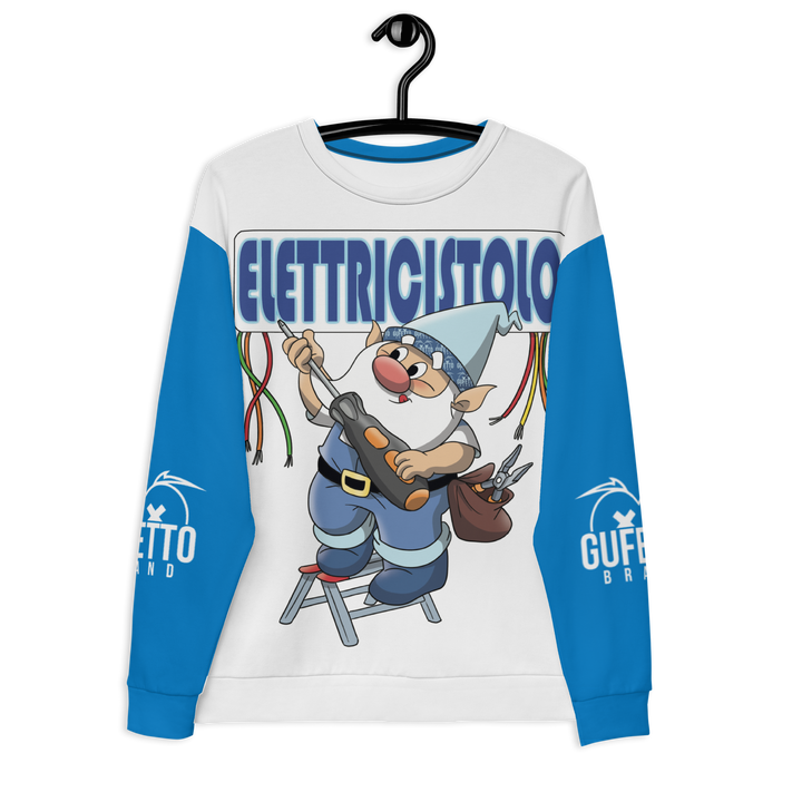 Felpa unisex Uomo/Donna ELETTRICISTOLO - Gufetto Brand 