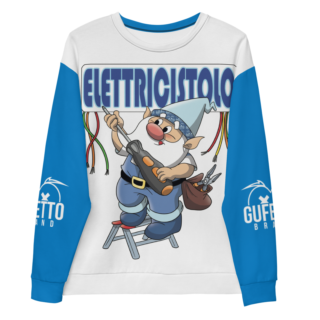 Felpa unisex Uomo/Donna ELETTRICISTOLO - Gufetto Brand 