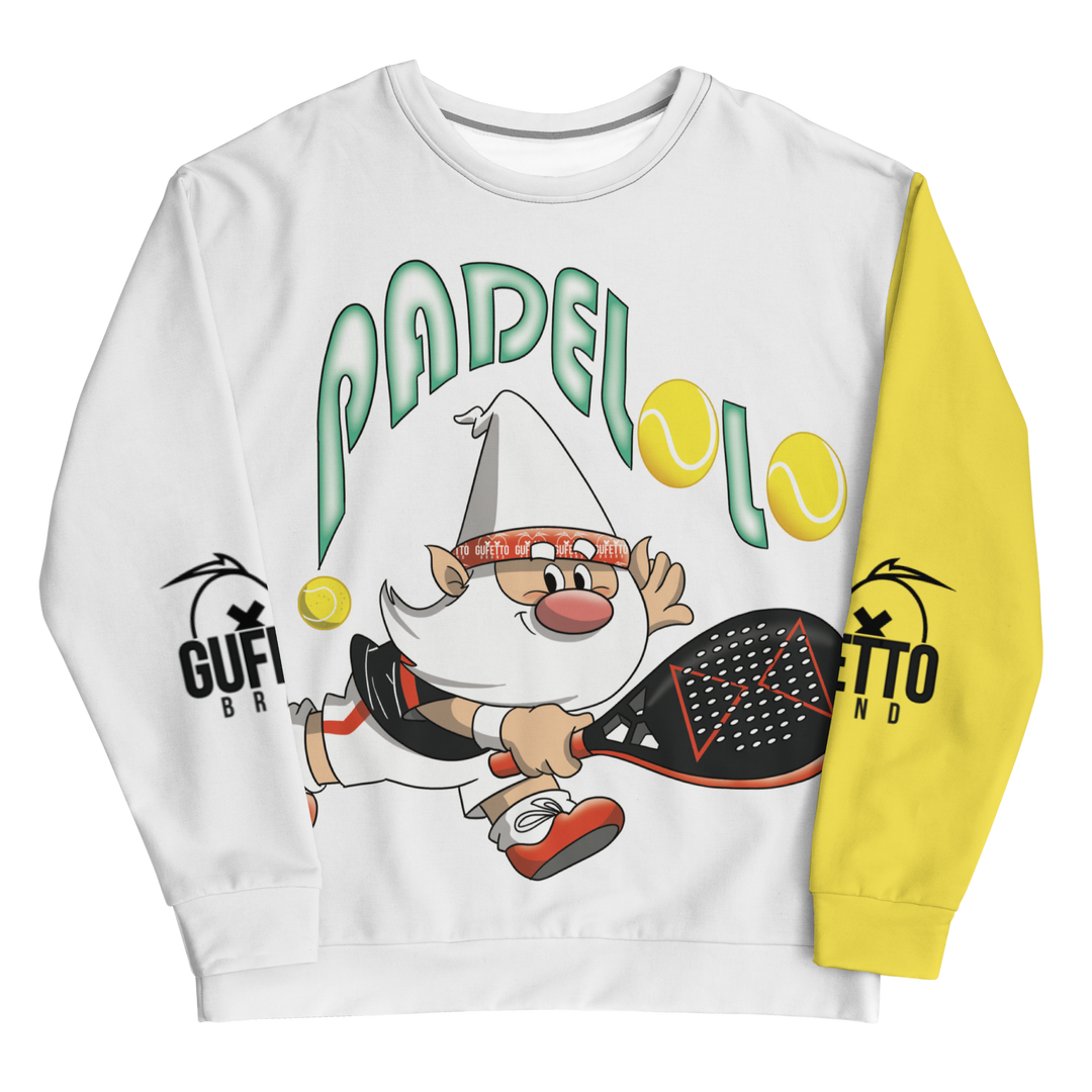 Felpa unisex Uomo/Donna PADELOLO - Gufetto Brand 