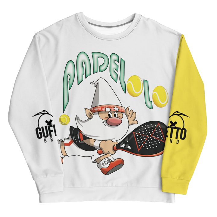 Felpa unisex Uomo/Donna PADELOLO - Gufetto Brand 