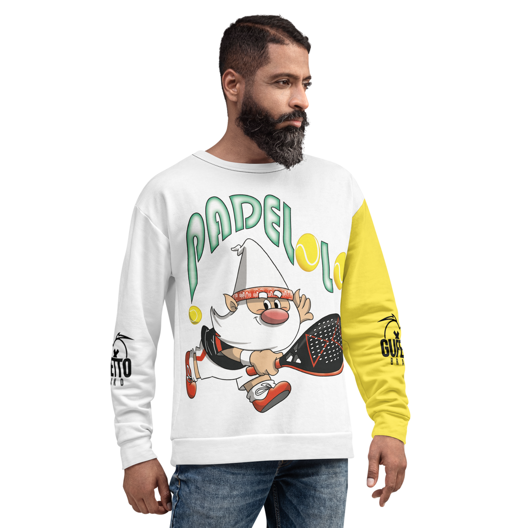Felpa unisex Uomo/Donna PADELOLO - Gufetto Brand 