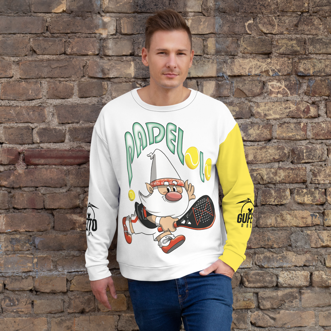 Felpa unisex Uomo/Donna PADELOLO - Gufetto Brand 
