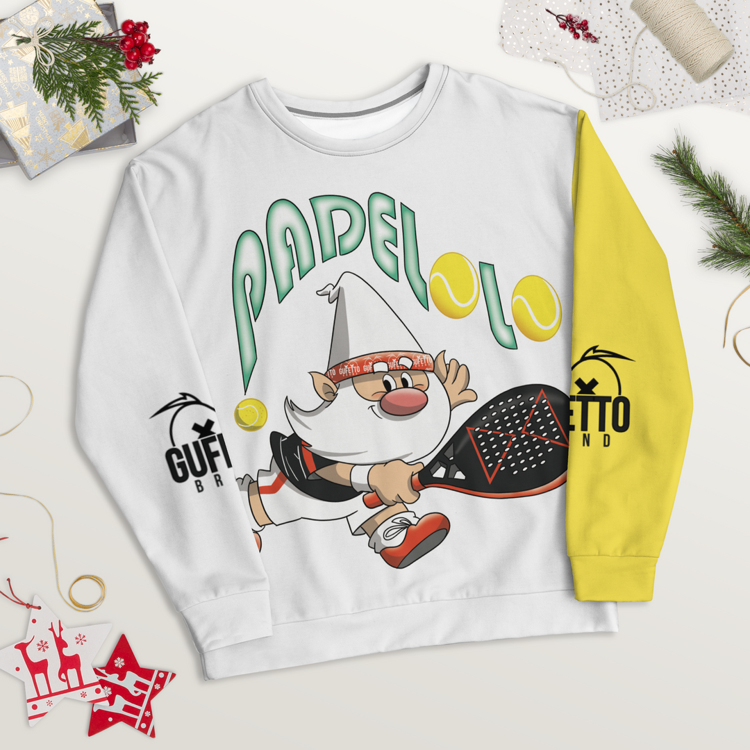 Felpa unisex Uomo/Donna PADELOLO - Gufetto Brand 