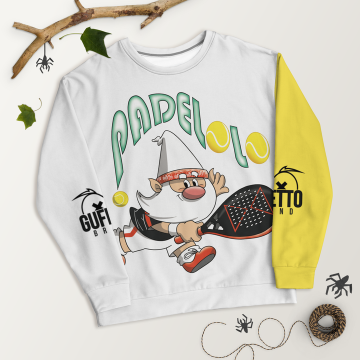 Felpa unisex Uomo/Donna PADELOLO - Gufetto Brand 