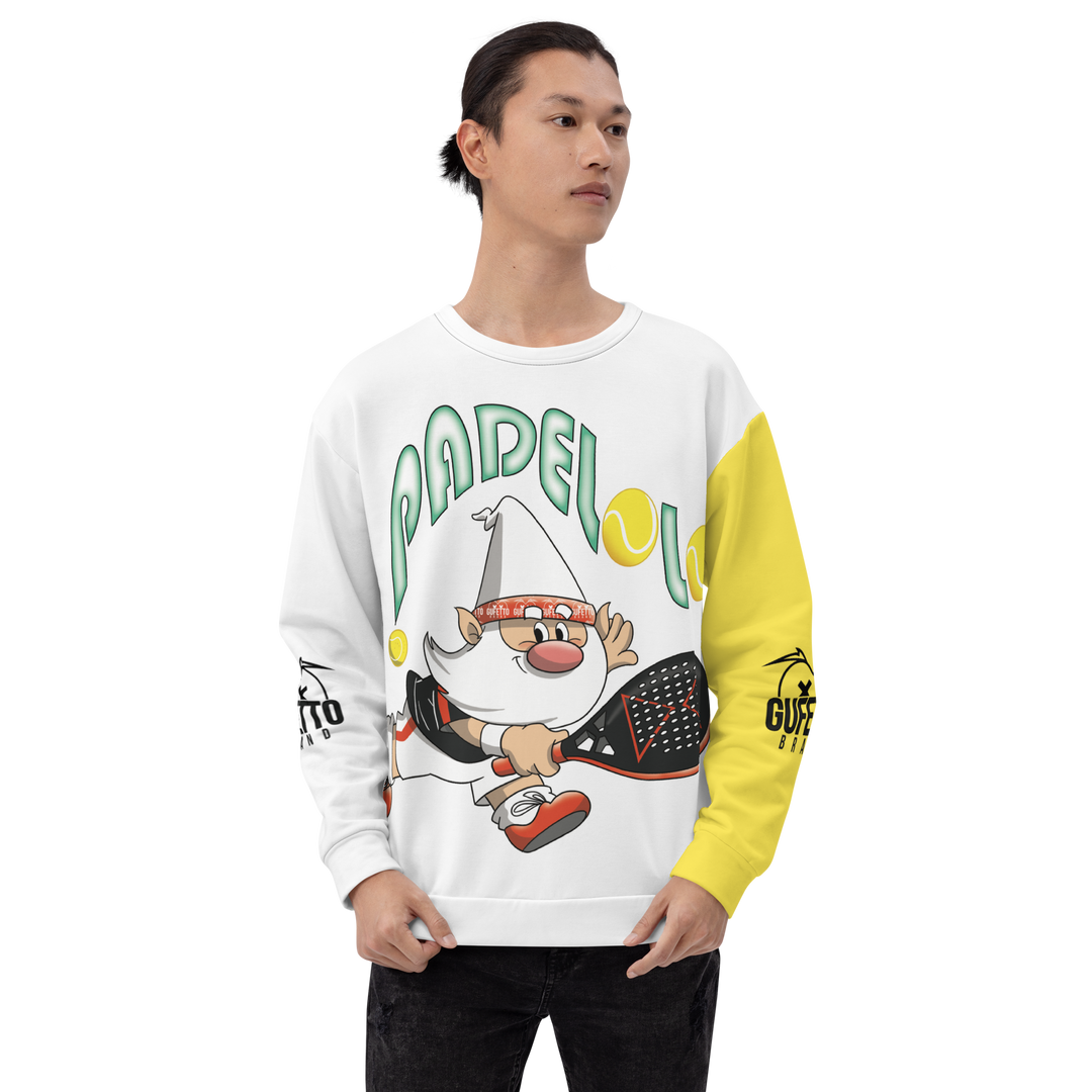Felpa unisex Uomo/Donna PADELOLO - Gufetto Brand 