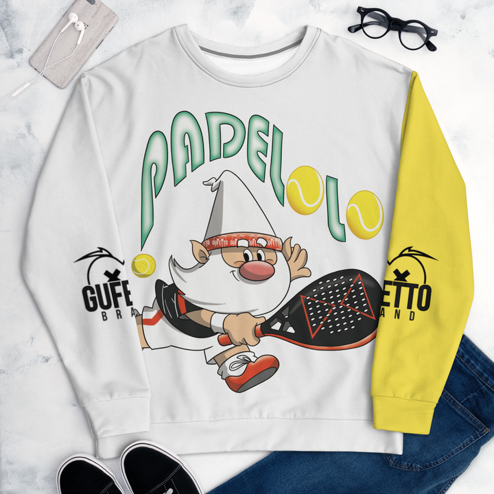 Felpa unisex Uomo/Donna PADELOLO - Gufetto Brand 