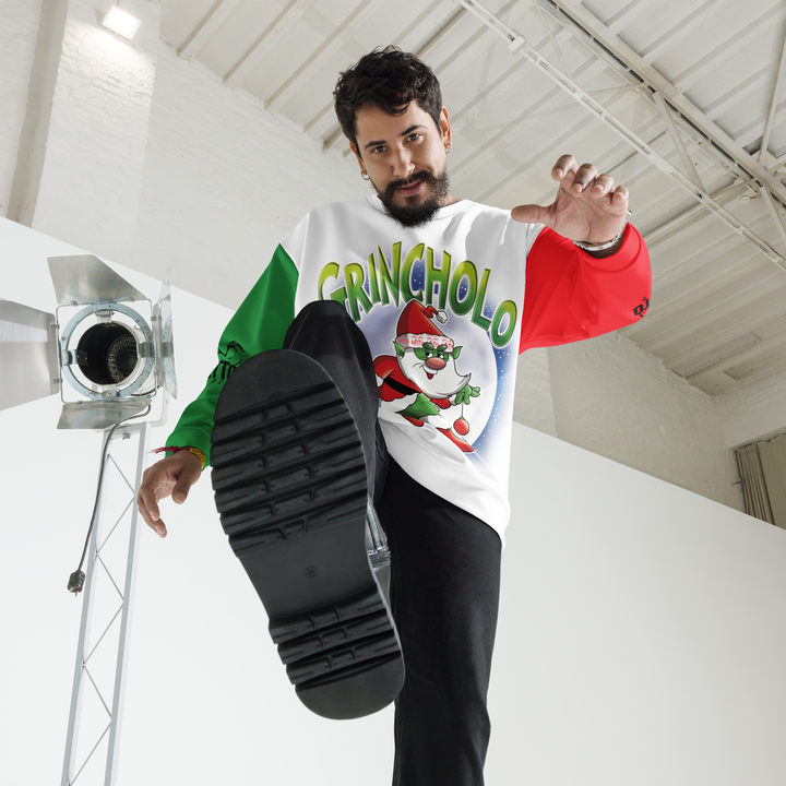 Felpa unisex Uomo/Donna GRINCHOLO - Gufetto Brand 