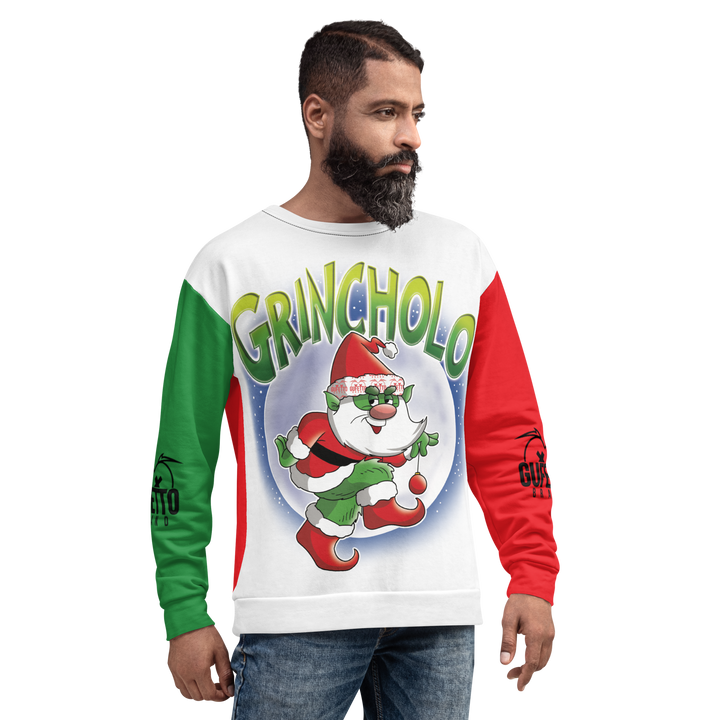 Felpa unisex Uomo/Donna GRINCHOLO - Gufetto Brand 