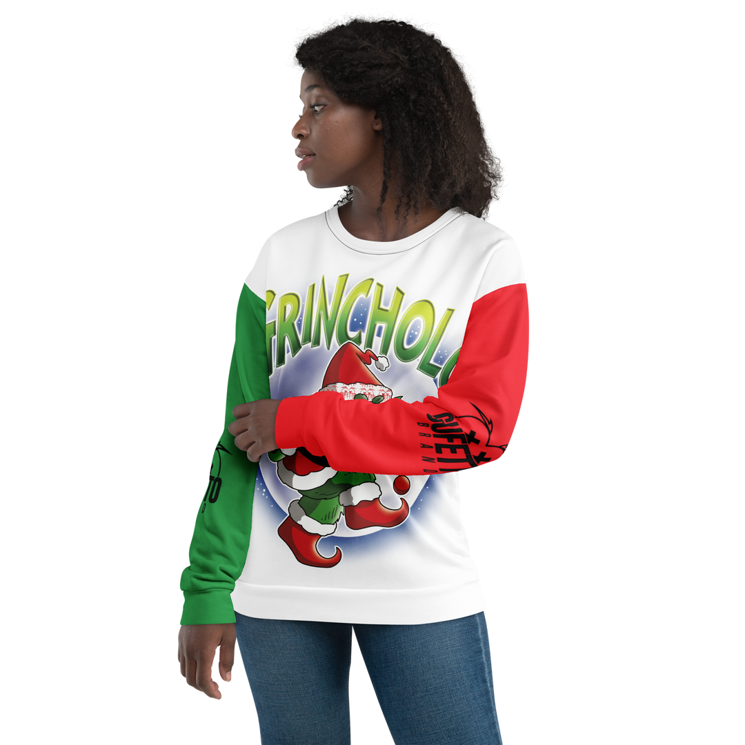 Felpa unisex Uomo/Donna GRINCHOLO - Gufetto Brand 