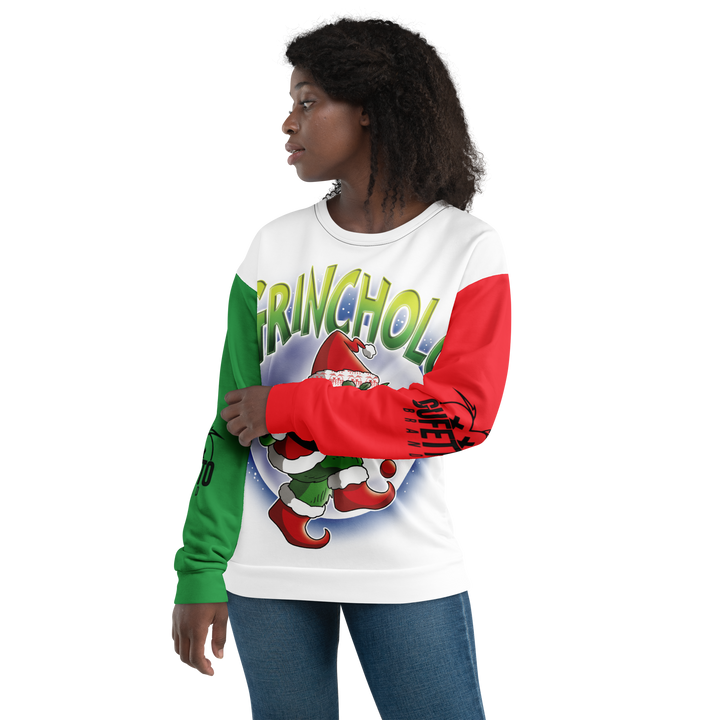 Felpa unisex Uomo/Donna GRINCHOLO - Gufetto Brand 