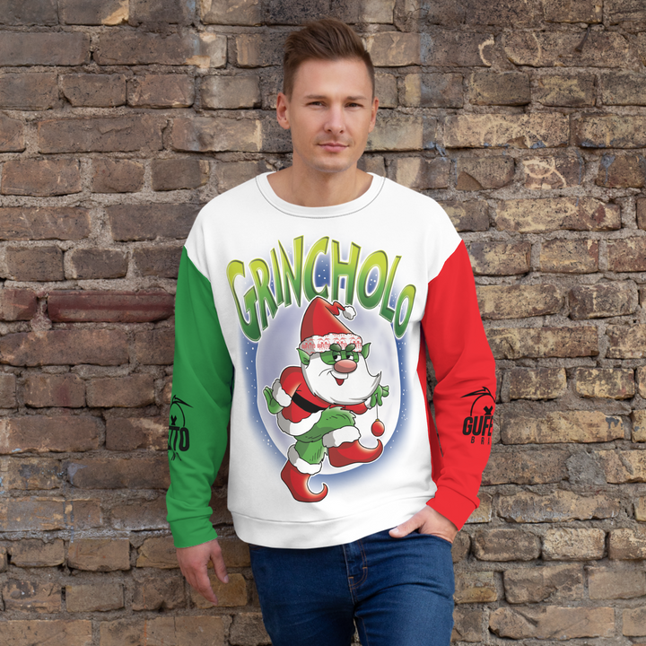 Felpa unisex Uomo/Donna GRINCHOLO - Gufetto Brand 