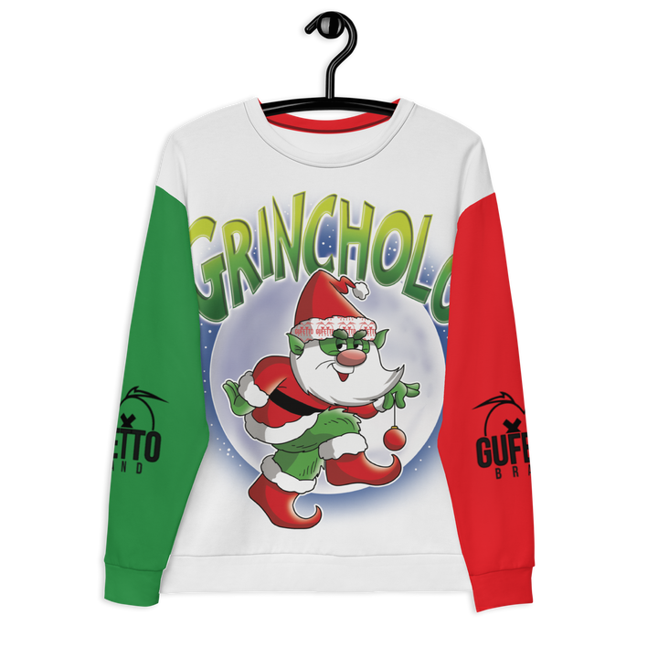 Felpa unisex Uomo/Donna GRINCHOLO - Gufetto Brand 