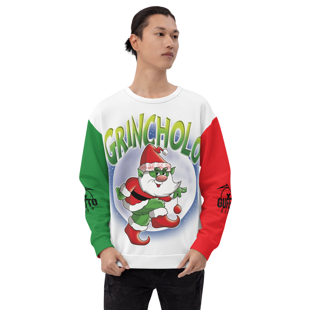 Felpa unisex Uomo/Donna GRINCHOLO - Gufetto Brand 