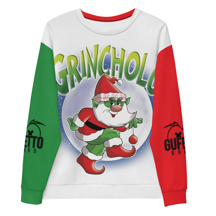 Felpa unisex Uomo/Donna GRINCHOLO - Gufetto Brand 
