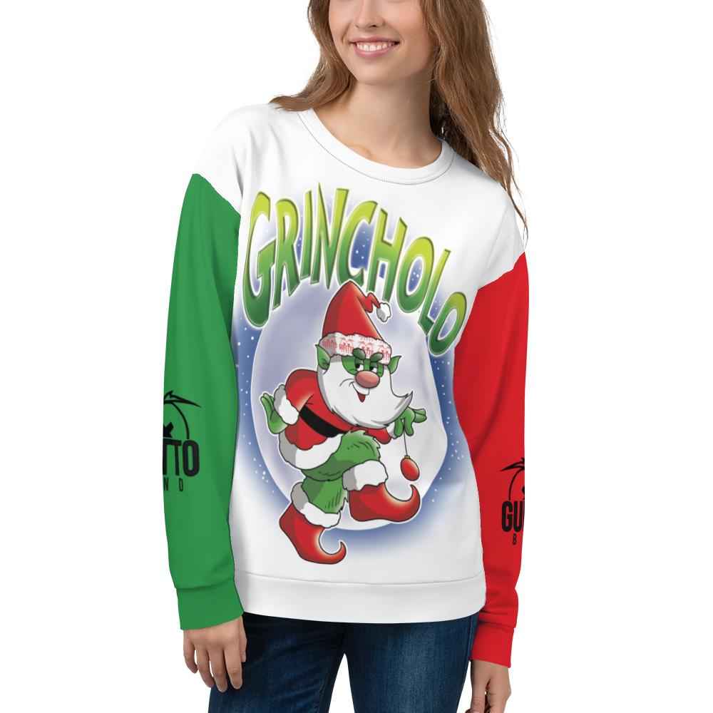 Felpa unisex Uomo/Donna GRINCHOLO - Gufetto Brand 