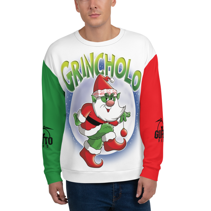 Felpa unisex Uomo/Donna GRINCHOLO - Gufetto Brand 