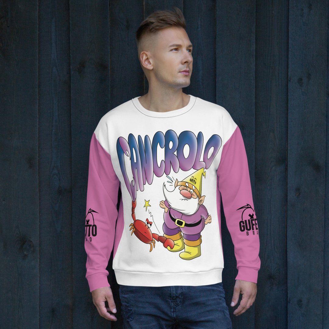 Felpa unisex Uomo/Donna CANCROLO - Gufetto Brand 
