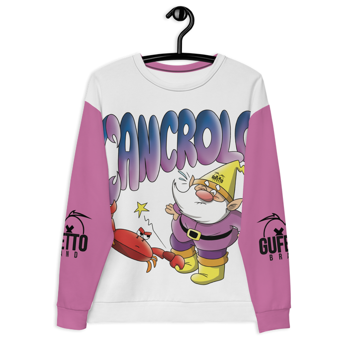Felpa unisex Uomo/Donna CANCROLO - Gufetto Brand 