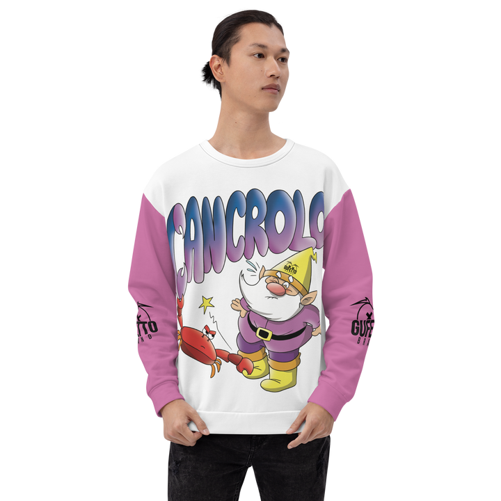 Felpa unisex Uomo/Donna CANCROLO - Gufetto Brand 