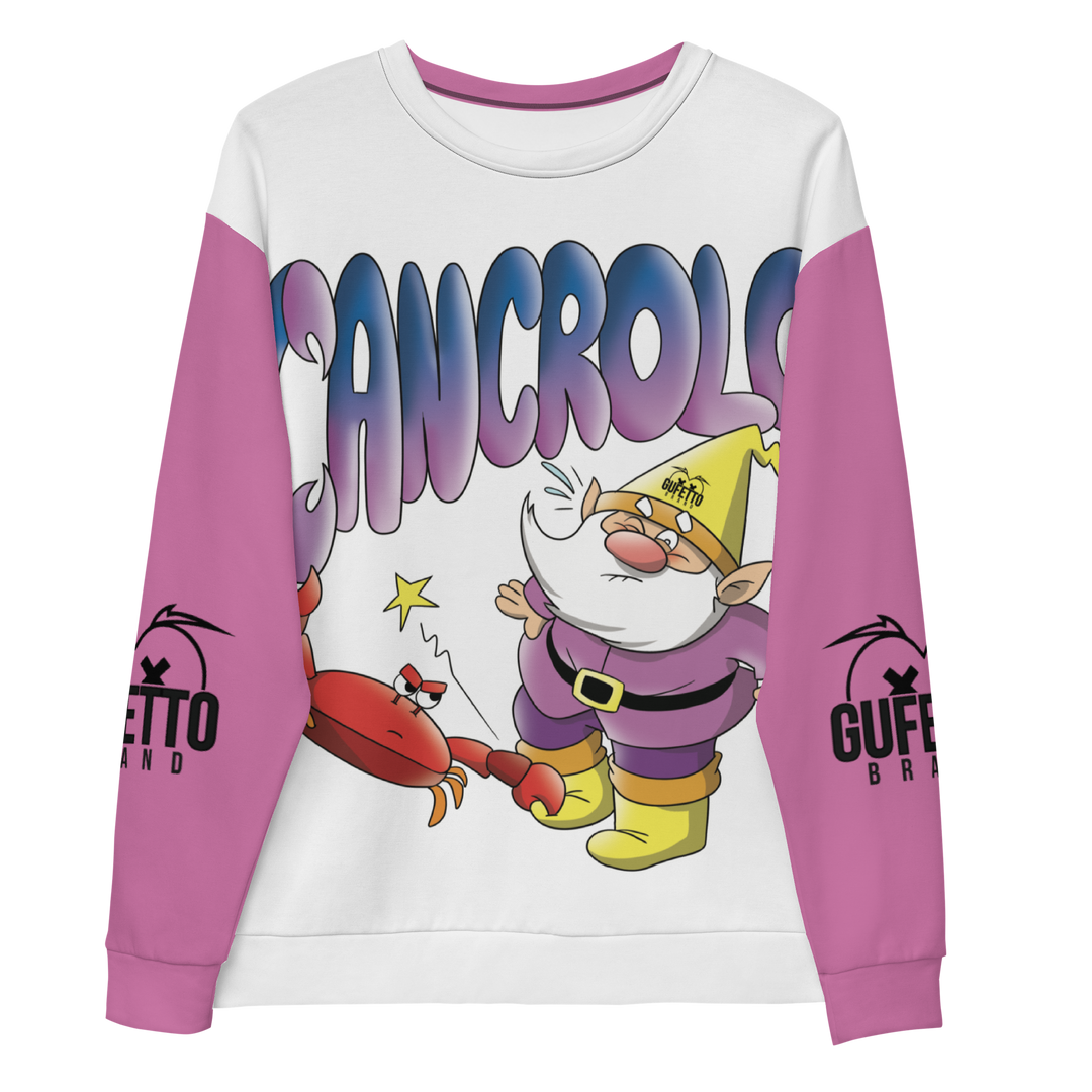 Felpa unisex Uomo/Donna CANCROLO - Gufetto Brand 