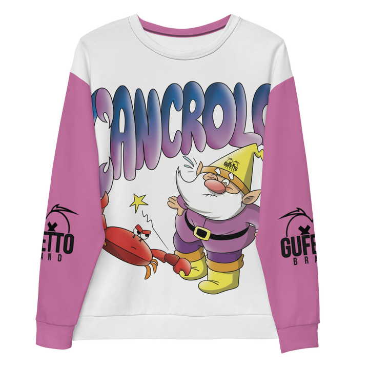 Felpa unisex Uomo/Donna CANCROLO - Gufetto Brand 
