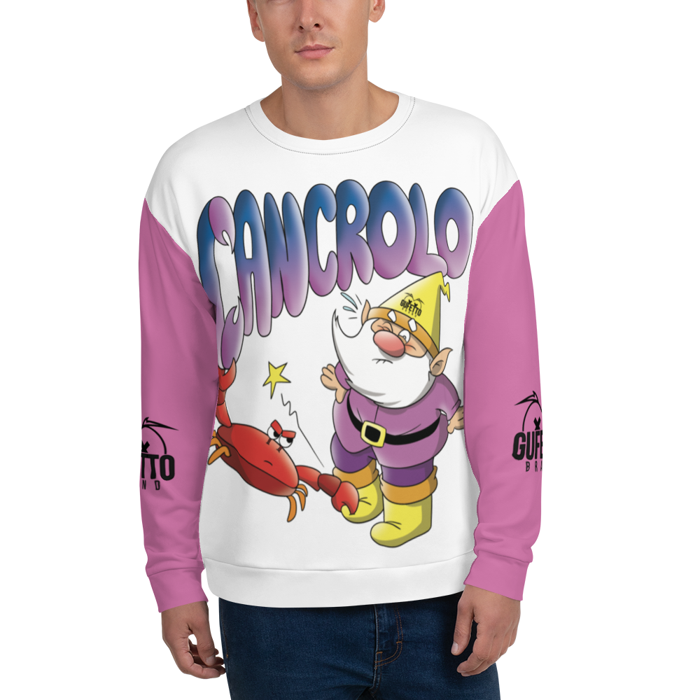 Felpa unisex Uomo/Donna CANCROLO - Gufetto Brand 