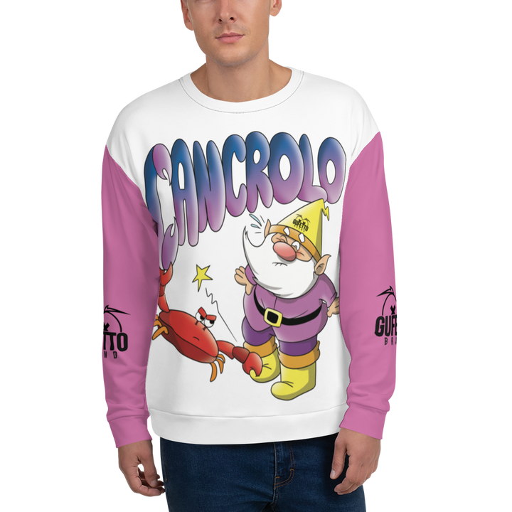 Felpa unisex Uomo/Donna CANCROLO - Gufetto Brand 