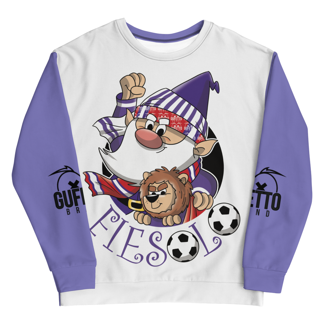 Felpa unisex Uomo/Donna FIESOLO - Gufetto Brand 