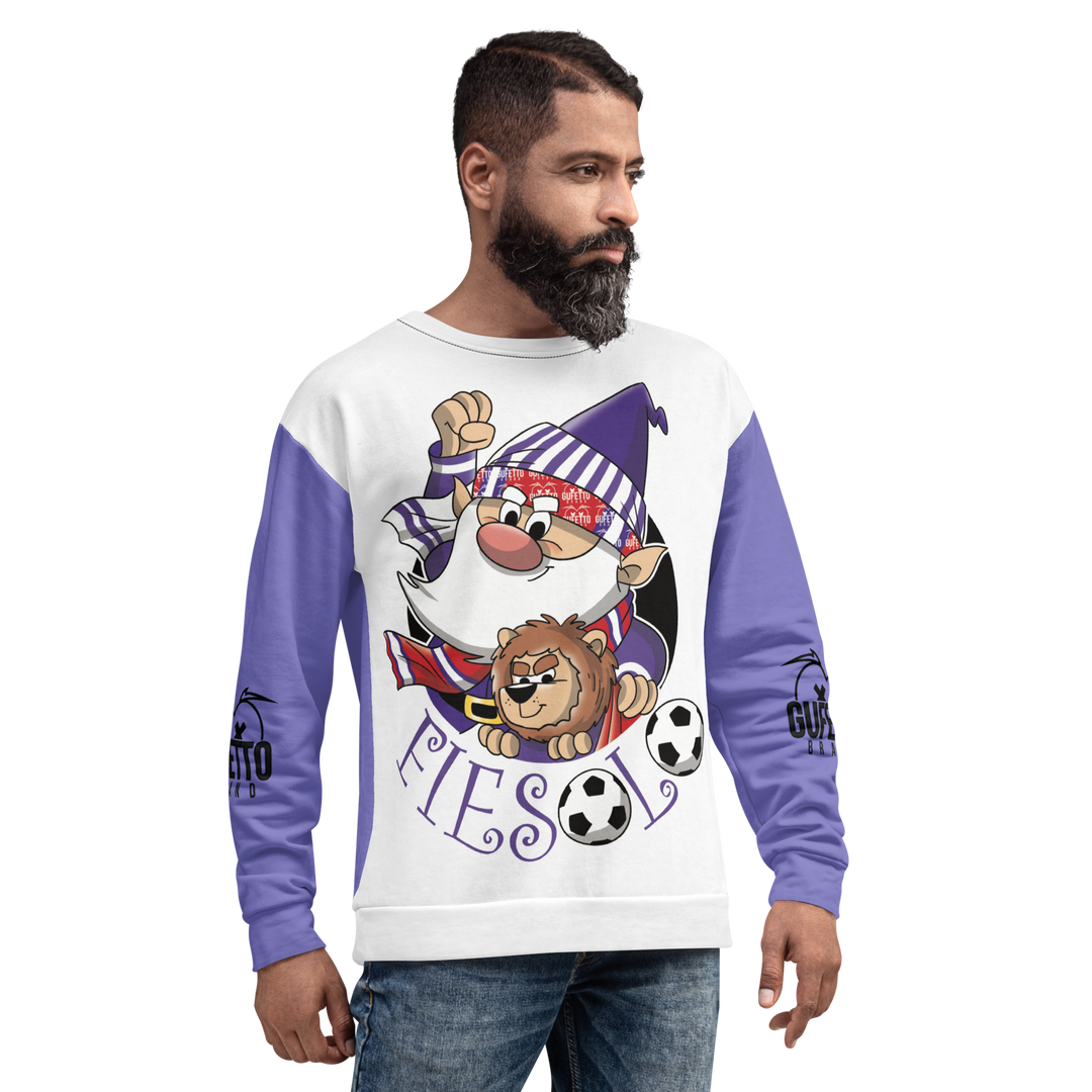 Felpa unisex Uomo/Donna FIESOLO - Gufetto Brand 