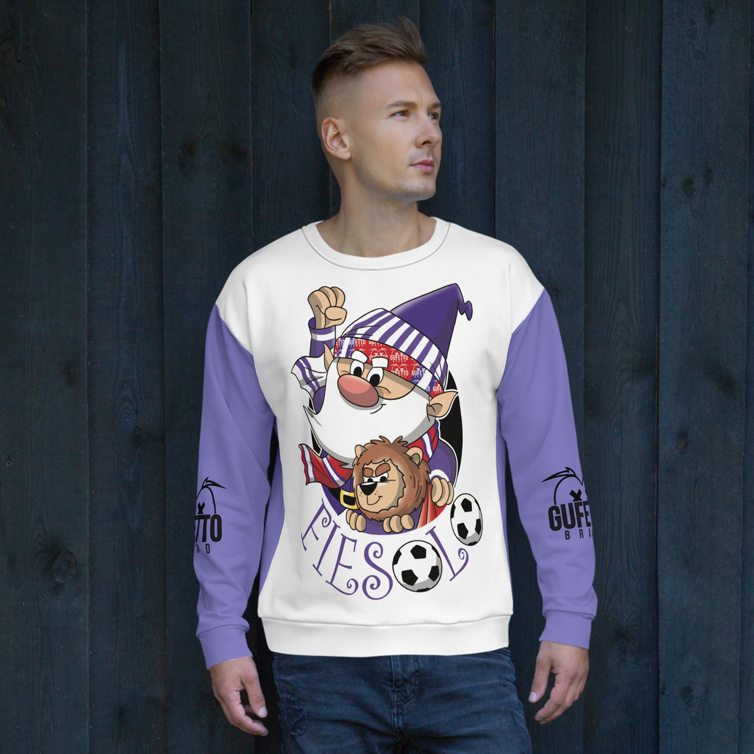 Felpa unisex Uomo/Donna FIESOLO - Gufetto Brand 