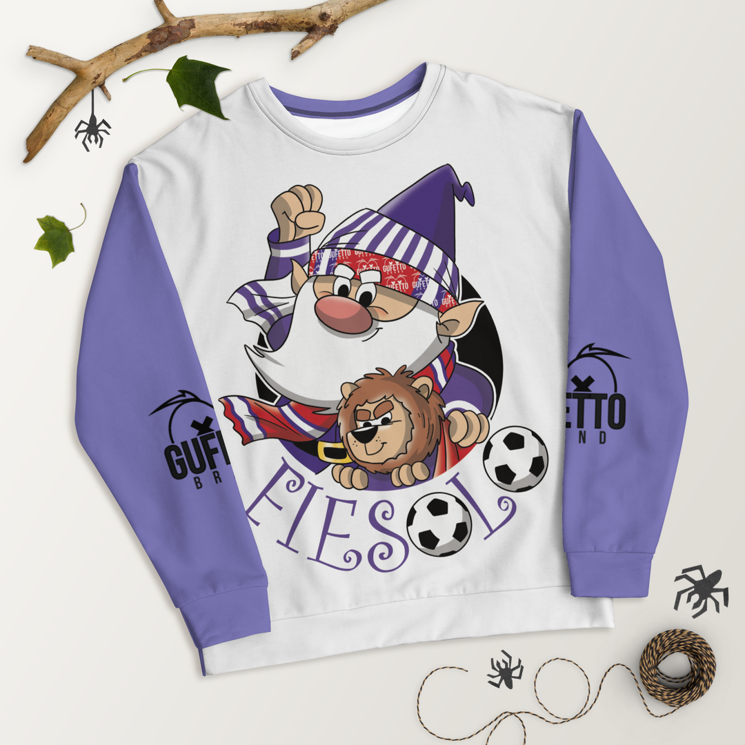 Felpa unisex Uomo/Donna FIESOLO - Gufetto Brand 