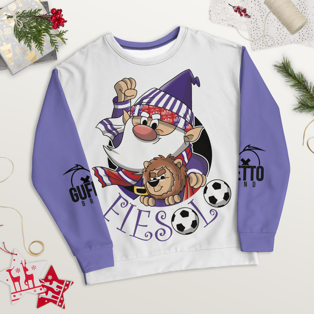 Felpa unisex Uomo/Donna FIESOLO - Gufetto Brand 