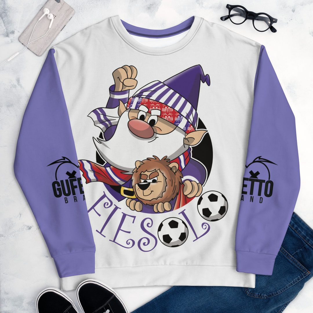 Felpa unisex Uomo/Donna FIESOLO - Gufetto Brand 