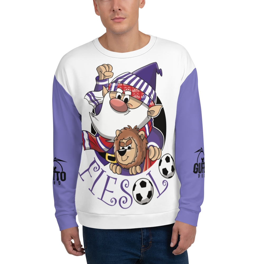 Felpa unisex Uomo/Donna FIESOLO - Gufetto Brand 