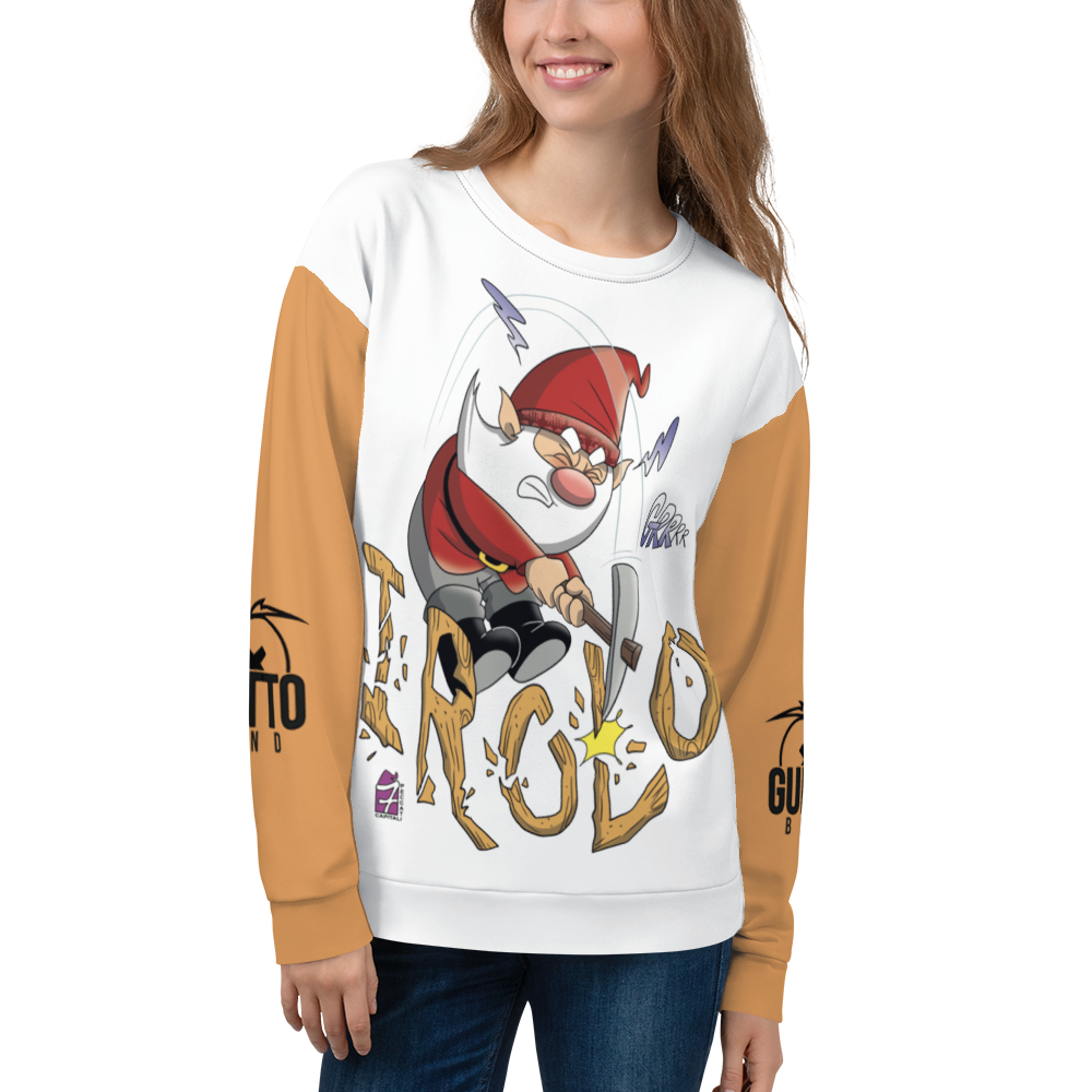 Felpa unisex Uomo/Donna Irolo - Gufetto Brand 