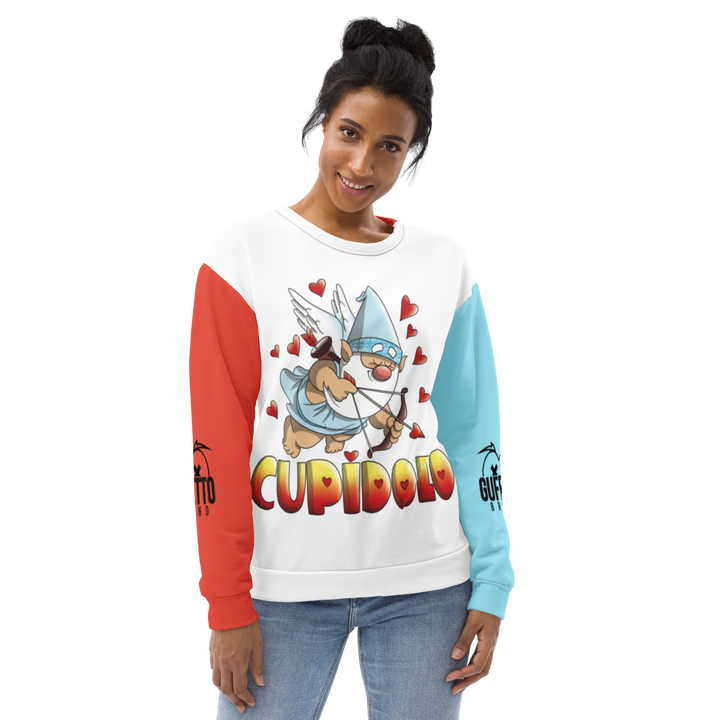 Felpa unisex Uomo/Donna CUPIDOLO - Gufetto Brand 
