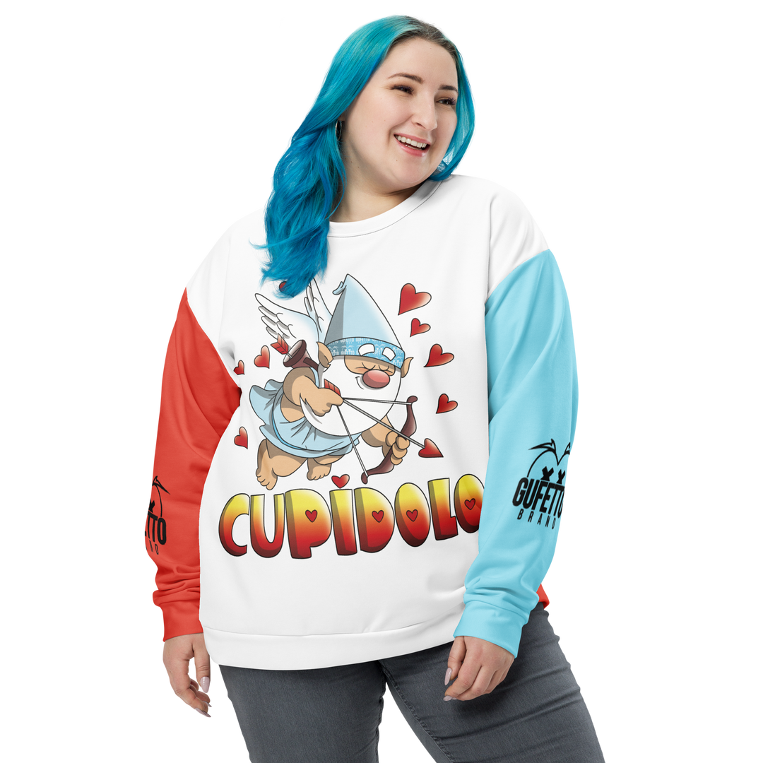 Felpa unisex Uomo/Donna CUPIDOLO - Gufetto Brand 