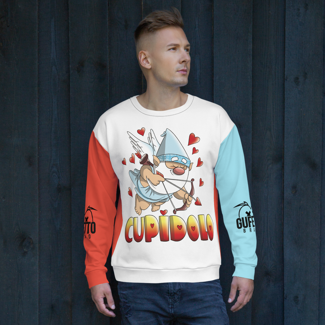 Felpa unisex Uomo/Donna CUPIDOLO - Gufetto Brand 