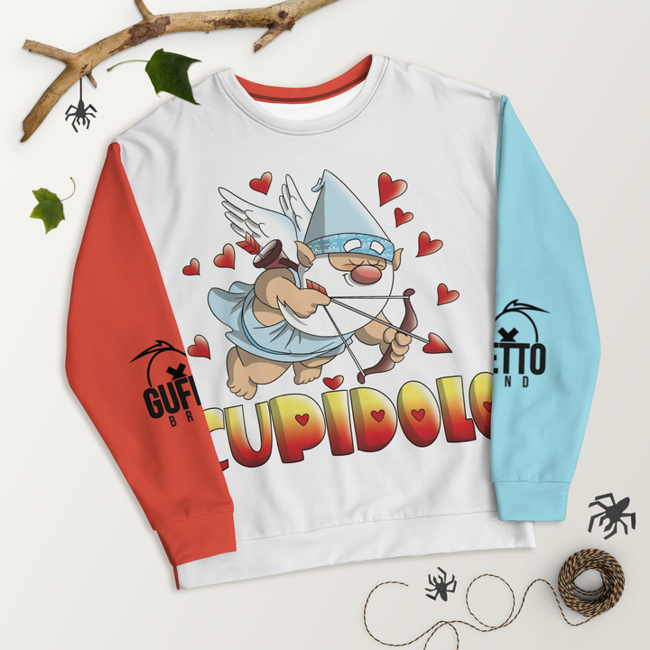 Felpa unisex Uomo/Donna CUPIDOLO - Gufetto Brand 