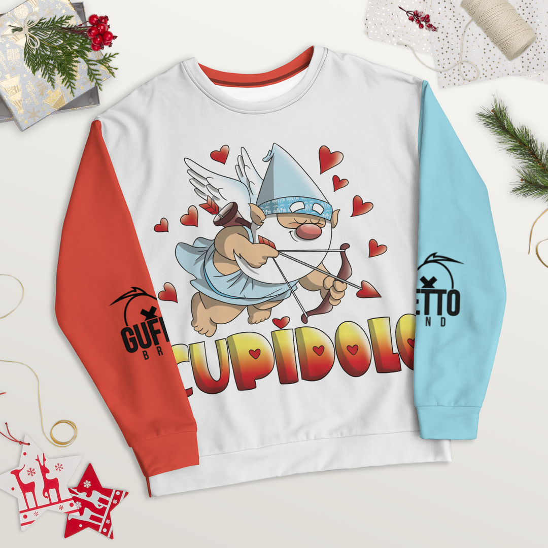 Felpa unisex Uomo/Donna CUPIDOLO - Gufetto Brand 