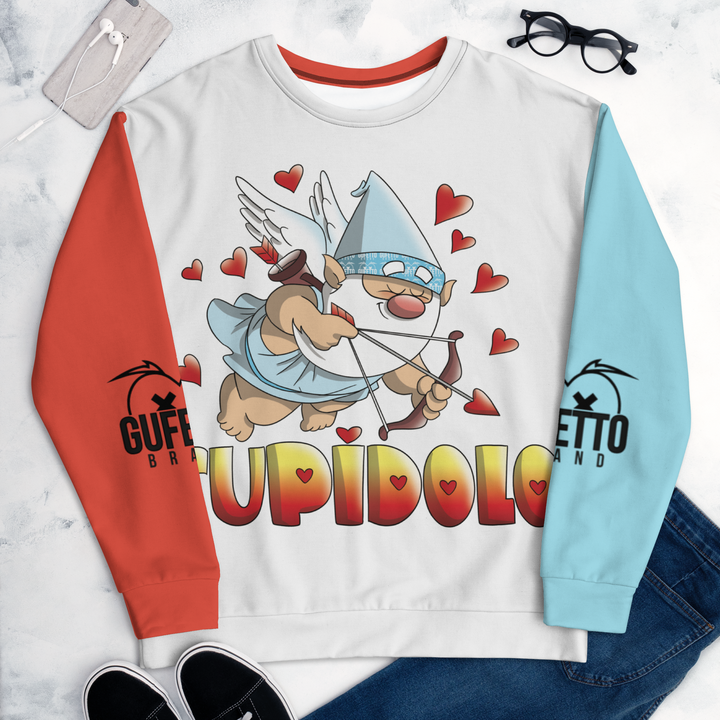 Felpa unisex Uomo/Donna CUPIDOLO - Gufetto Brand 