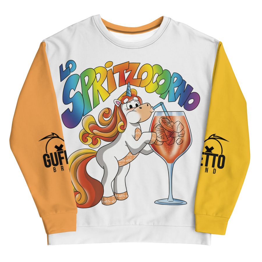 Felpa unisex Uomo/Donna LO SPRITZOCORNO - Gufetto Brand 