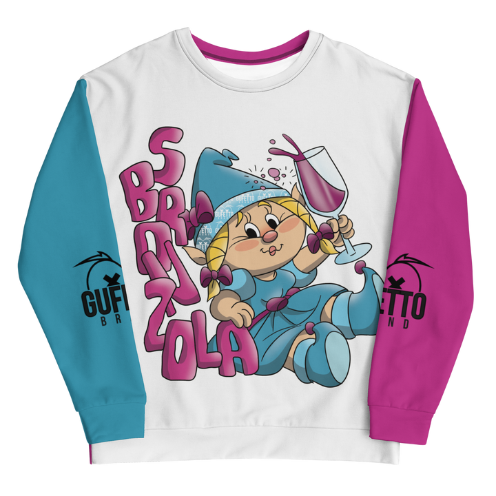 Felpa unisex Uomo/Donna SBRONZOLA - Gufetto Brand 