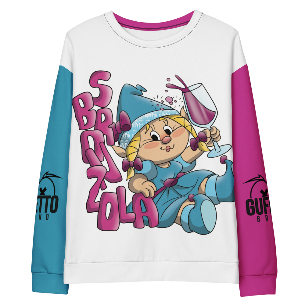 Felpa unisex Uomo/Donna SBRONZOLA - Gufetto Brand 