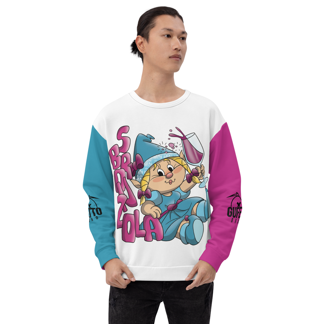 Felpa unisex Uomo/Donna SBRONZOLA - Gufetto Brand 