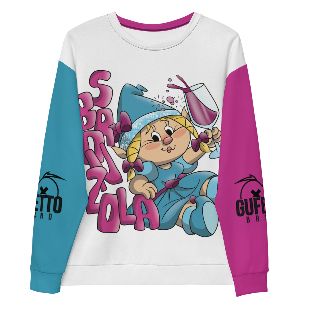 Felpa unisex Uomo/Donna SBRONZOLA - Gufetto Brand 