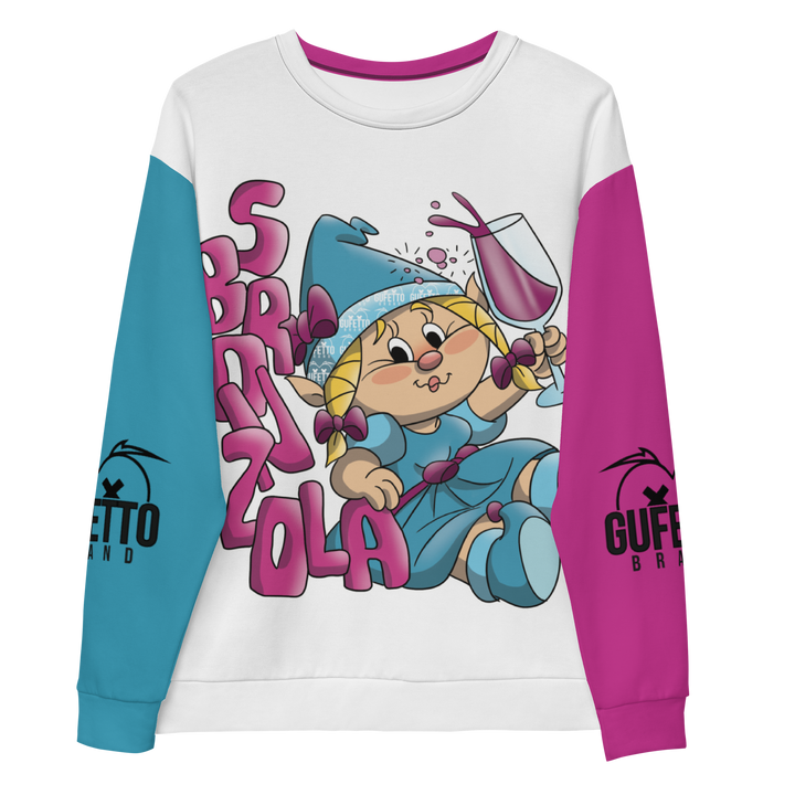 Felpa unisex Uomo/Donna SBRONZOLA - Gufetto Brand 